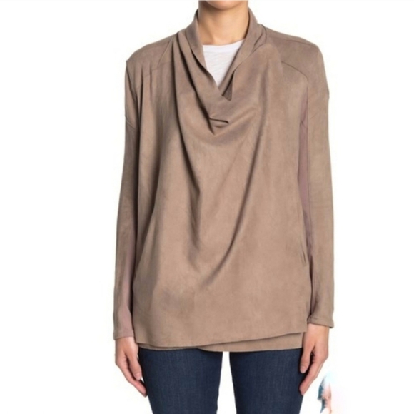 Blank NYC drape jacket in color Mt. Rushmore - Picture 6 of 15